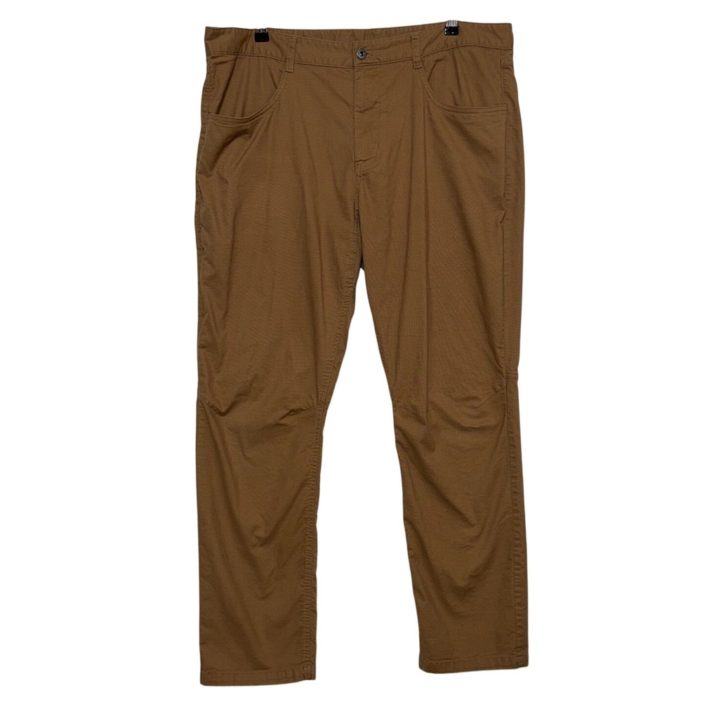 The North Face Pants Mens 40X32 Brown Straight Leg Stretch Hiking Utility Rugged
